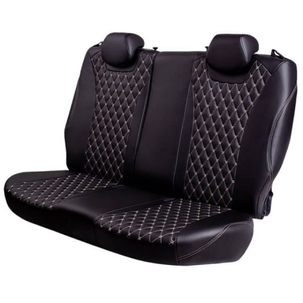 Чехлы Премиум Экокожа Байрон Ромб на Nissan Sentra 7 (B17) 2012-2017 г.в.