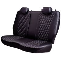 Чехлы Премиум Экокожа Байрон Ромб на Nissan Sentra 7 (B17) 2012-2017 г.в.