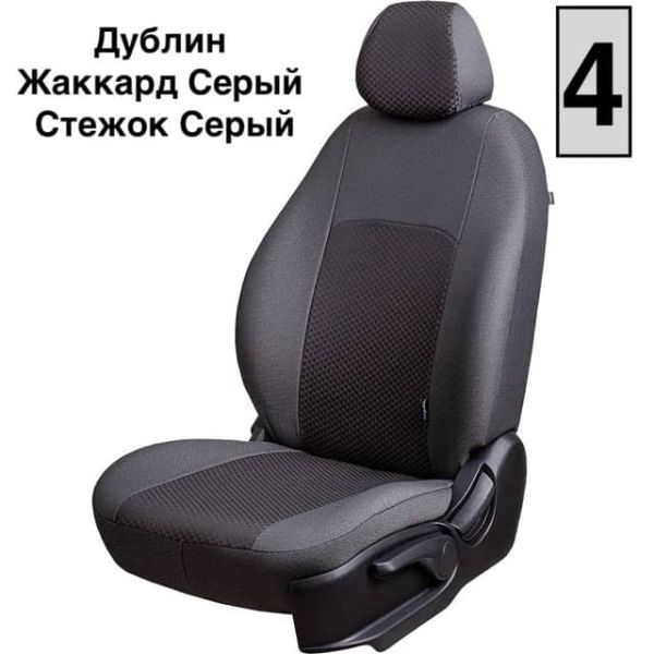 Чехлы Жаккард на Chevrolet Lacetti